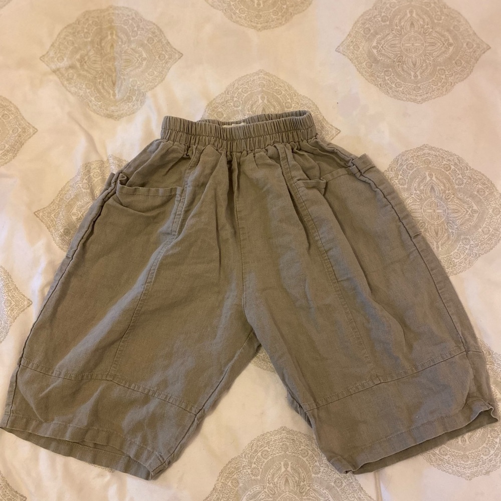 Kids Casual Gray Shorts